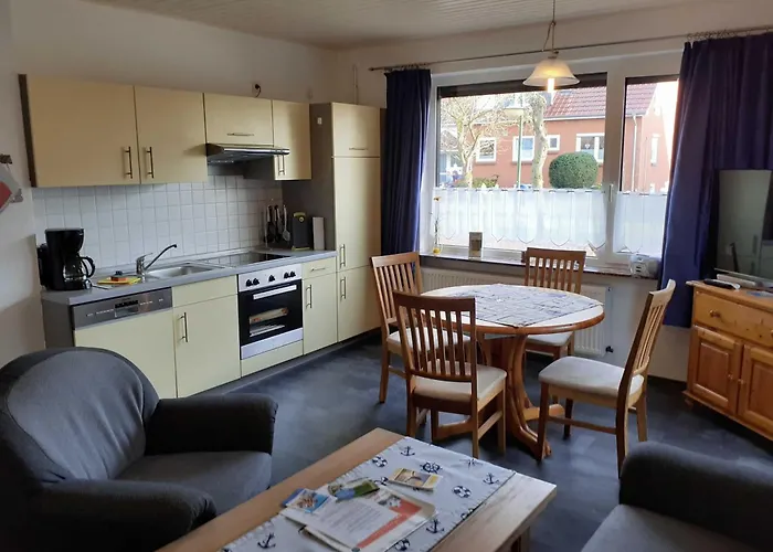 公寓 Terrassenwohnung Wangerooge 霍克西尔