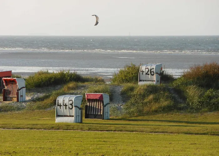Terrassenwohnung Wangerooge * 霍克西尔